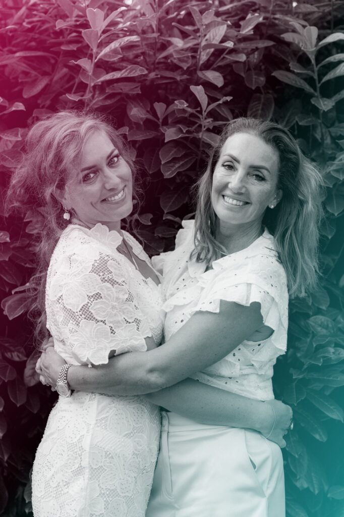 Jet met zakenpartner Sylvia van Salespire